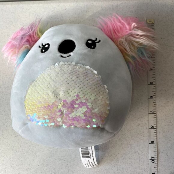 Squishmallows Kya Koala Sequin Plush 7" - Picture 10 of 10